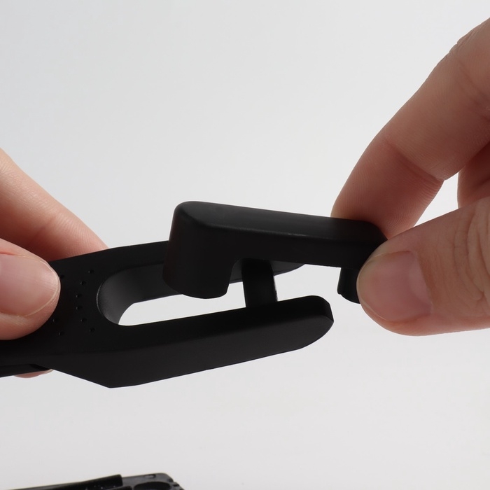 Ручка для чемодана, 22 × 2,5 см, цвет чёрный Ручка для чемодана, 22 × 2,5 см, цвет чёрный