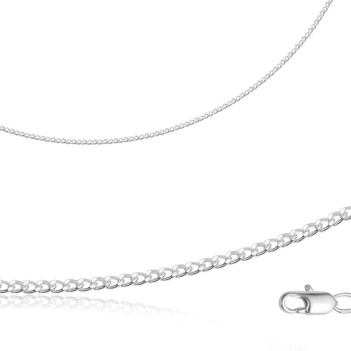 Цепь «Панцирное плетение» МПГ35с, посеребрение Цепь «Панцирное плетение» МПГ35с, посеребрение