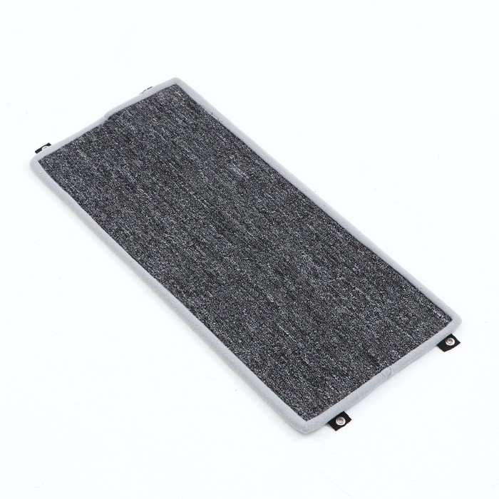 Когтеточка  угловая средняя, ковролиновая с пропиткой, 57 х 13 см, микс цветов Когтеточка  угловая средняя, ковролиновая с пропиткой, 57 х 13 см, микс цветов