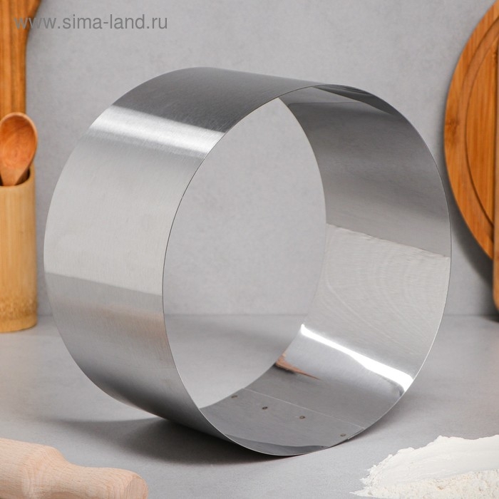 Форма для выпечки и выкладки «Круг», h-12, d-22 см Форма для выпечки и выкладки «Круг», h-12, d-22 см