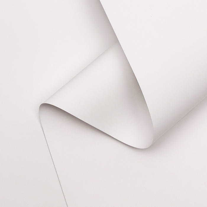 Пленка для цветов тонированная, матовая, белая, 0,5 х 10 м, 65 мкм Пленка для цветов тонированная, матовая, белая, 0,5 х 10 м, 65 мкм