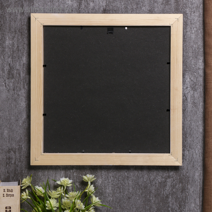 Фоторамка сосна с33 0033 30х30 см (пластиковый экран) Фоторамка сосна с33 0033 30х30 см (пластиковый экран)