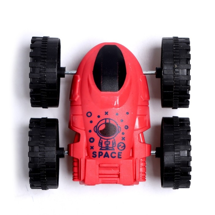 Перевёртыш инерционный «Машинка-перевертыш», цвет красный Перевёртыш инерционный «Машинка-перевертыш», цвет красный