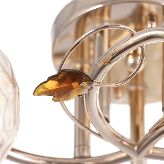 Люстра Люстра "Стела" 5х40Вт Е14 Золото 50х50х21см