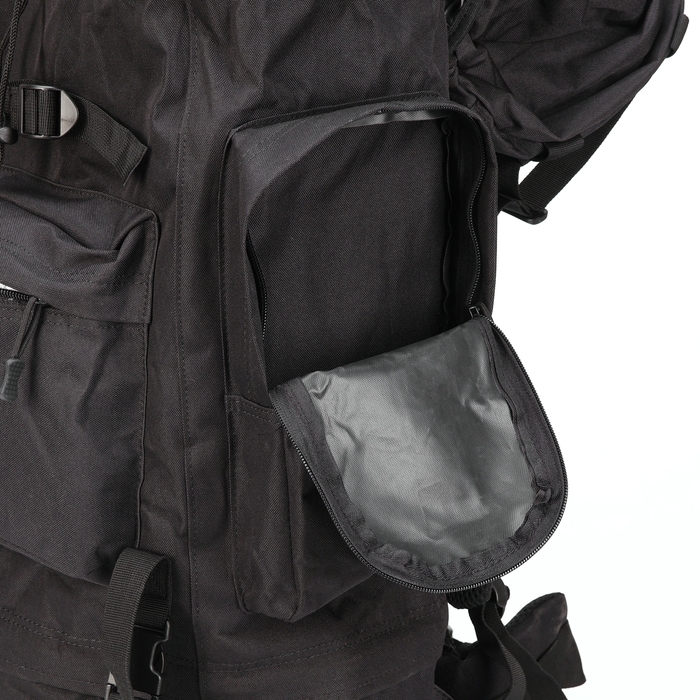 Рюкзак туристический Рюкзак туристический "Аdventure" мужской, 70л, oxford, черный