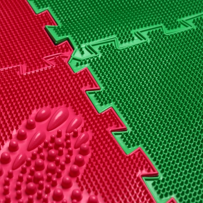 Модульный массажный коврик ОРТО ПАЗЛ «Начинайка», 8 модулей, 4 вида Модульный массажный коврик ОРТО ПАЗЛ «Начинайка», 8 модулей, 4 вида