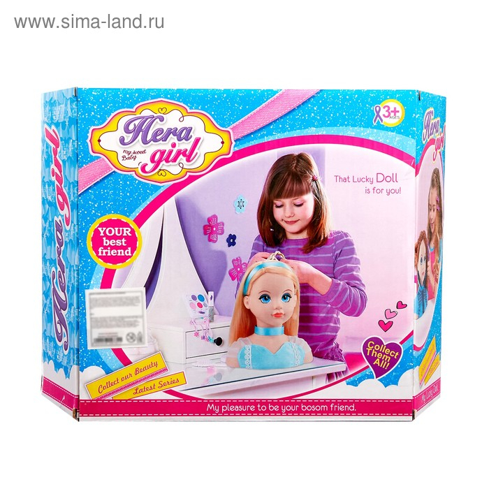 Кукла-манекен для создания причесок «Ида» с аксессуарами, МИКС Кукла-манекен для создания причесок «Ида» с аксессуарами, МИКС