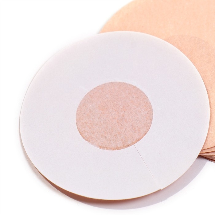 Накладки для груди, нетканые одноразовые, 6,5 см, 5 пар в упаковке Накладки для груди, нетканые одноразовые, 6,5 см, 5 пар в упаковке