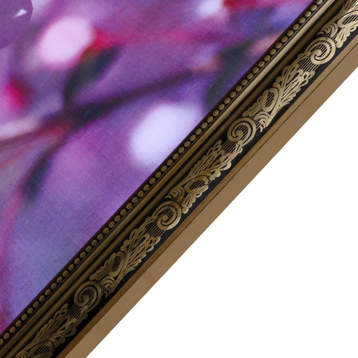 Картина  Картина "Лебединая пара" 66х106см рамка микс