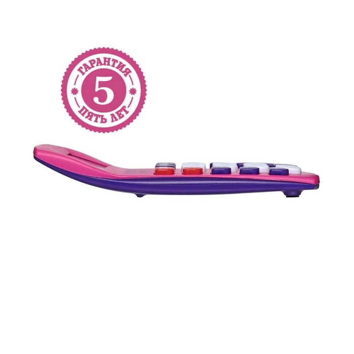 Калькулятор настольный Citizen SDC-450N, 8-разрядный, 120 х 87 х 22 мм, 2-е питание, розовый Калькулятор настольный Citizen SDC-450N, 8-разрядный, 120 х 87 х 22 мм, 2-е питание, розовый