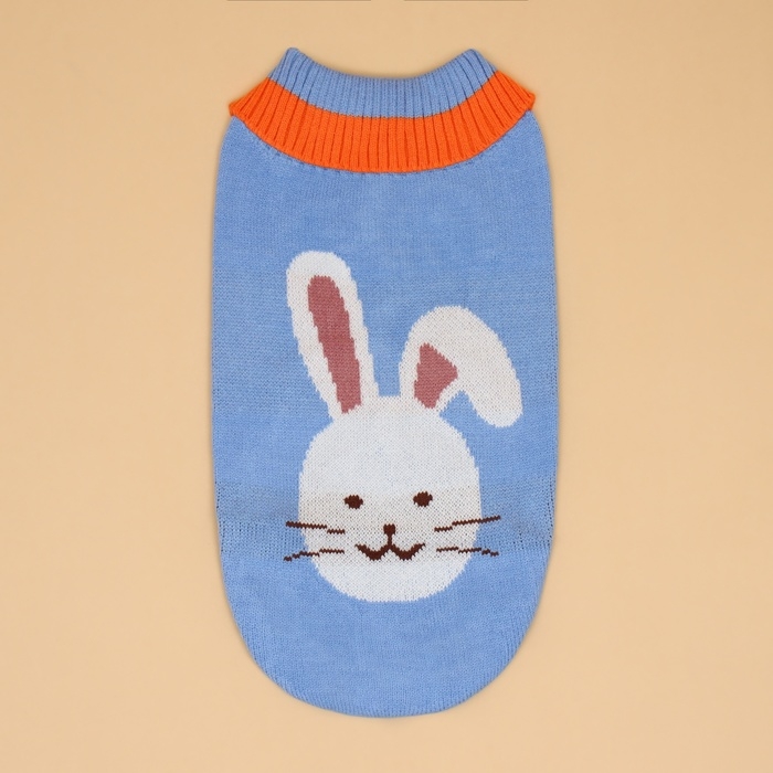 Свитер  Свитер "Зайка", XL (ДС 34, ОШ 34, ОГ 32-51 см)