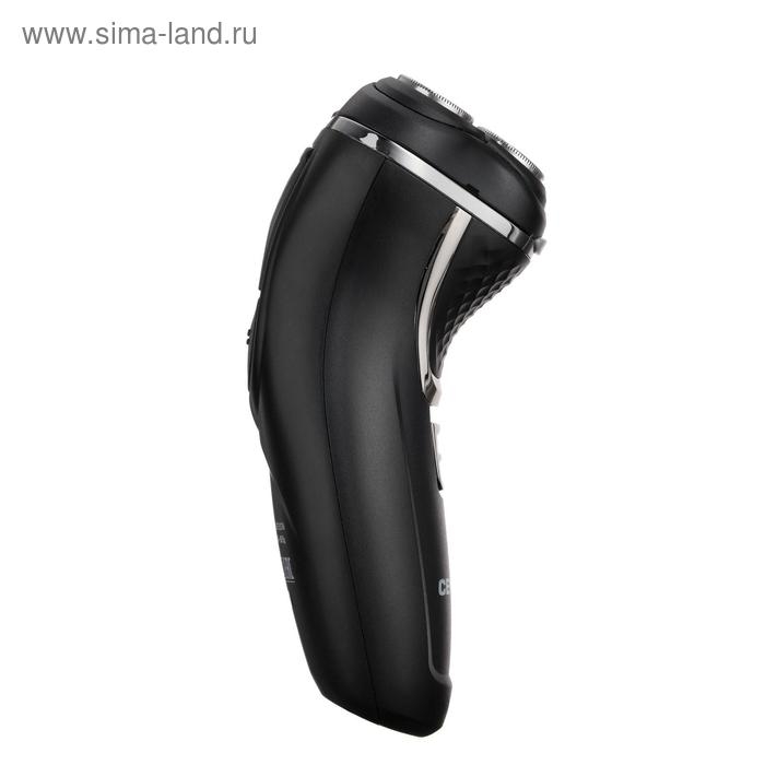 Электробритва Centek CT-2176, 3 Вт, роторная, 3 плавающие головки, АКБ, черная Электробритва Centek CT-2176, 3 Вт, роторная, 3 плавающие головки, АКБ, черная