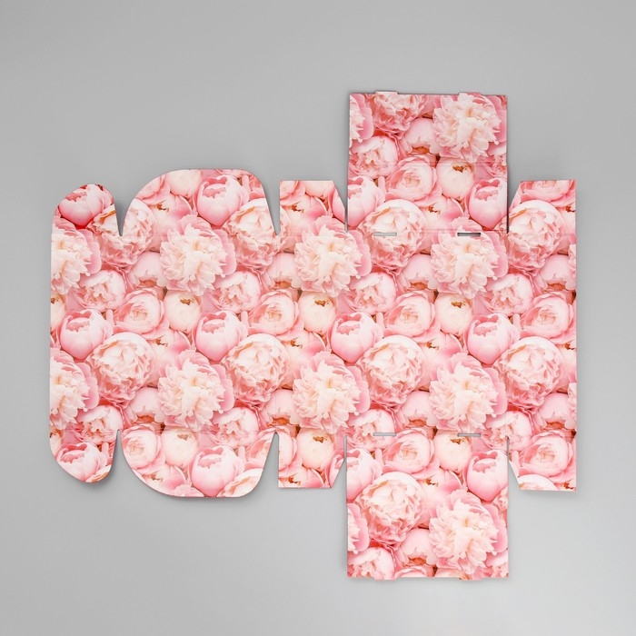 Коробка подарочная складная, упаковка, «Нежные пионы», 27 х 21 х 9 см Коробка подарочная складная, упаковка, «Нежные пионы», 27 х 21 х 9 см