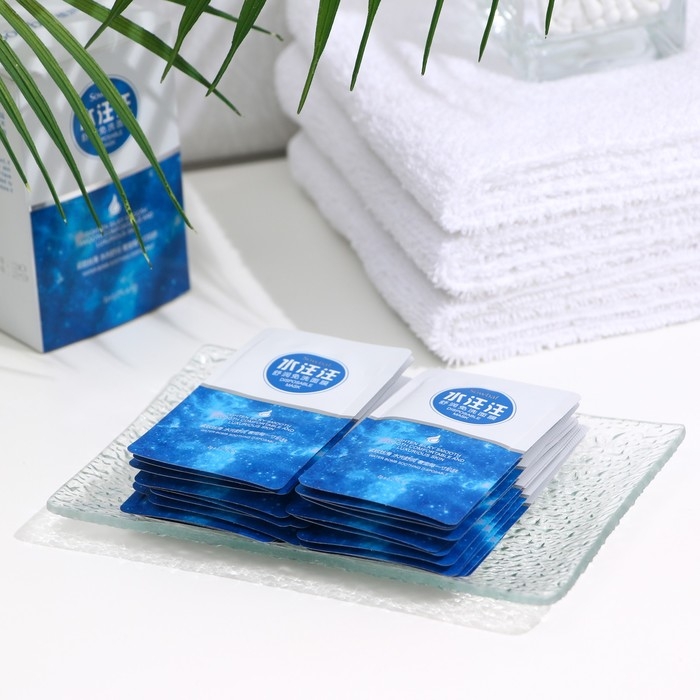 Ночная маска для лица с морской водой, 2 г, набор 30 шт. Ночная маска для лица с морской водой, 2 г, набор 30 шт.