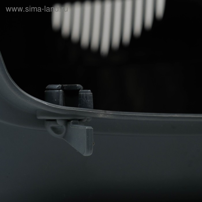 Переноска для животных до 9 кг  Переноска для животных до 9 кг "Пижон", металлическая дверь, 43 х 29 х 27,5 см, бежево-серая