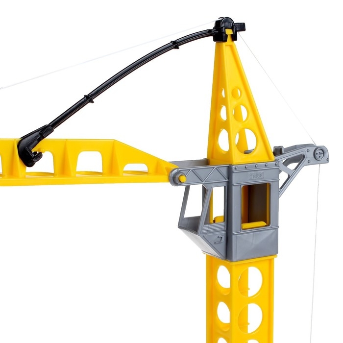 Башенный кран «Агат», на колёсиках, малый Башенный кран «Агат», на колёсиках, малый