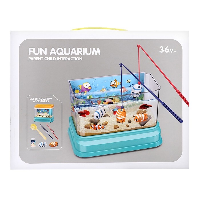 Интерактивная игрушка «Аквариум», 2 рыбки Интерактивная игрушка «Аквариум», 2 рыбки