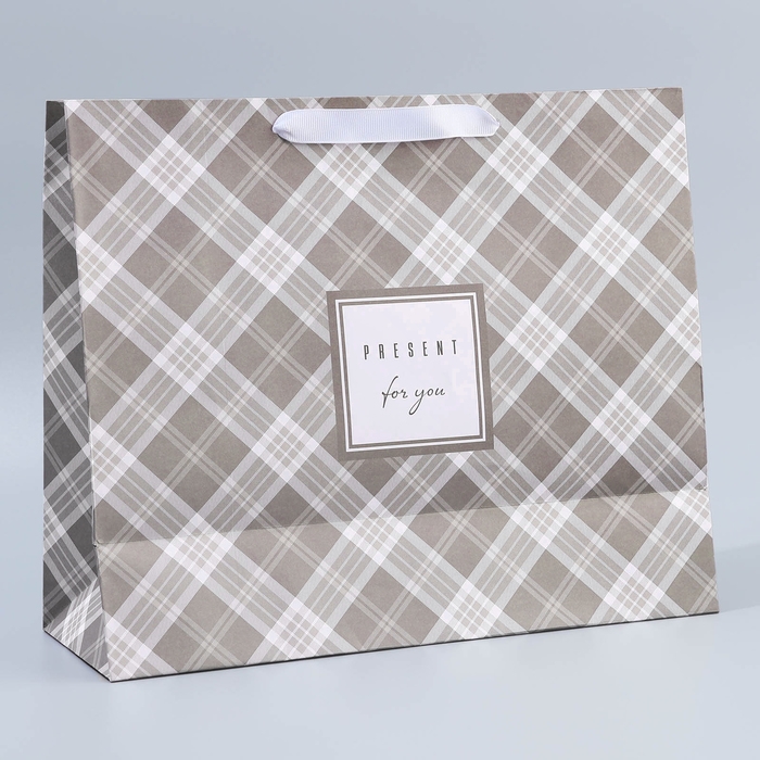 Пакет подарочный крафтовый с пластиковым окном, упаковка, «Мужской», 31 х 26 х 10 см Пакет подарочный крафтовый с пластиковым окном, упаковка, «Мужской», 31 х 26 х 10 см