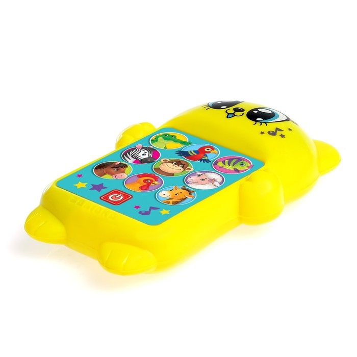 Развивающий музыкальный телефончик «Мой друг котёнок», световые эффекты Развивающий музыкальный телефончик «Мой друг котёнок», световые эффекты