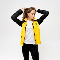 Ветровка ONLYTOP унисекс с сумкой black/yellow, р. 44