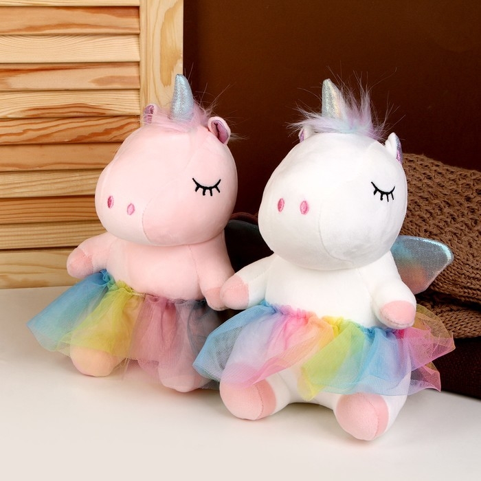 Мягкая игрушка «Единорог», цвета МИКС