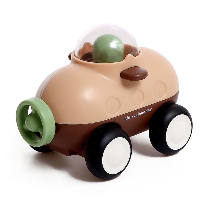 Машина инерционная «Подводная лодка», свет, звук, цвет коричневый Машина инерционная «Подводная лодка», свет, звук, цвет коричневый