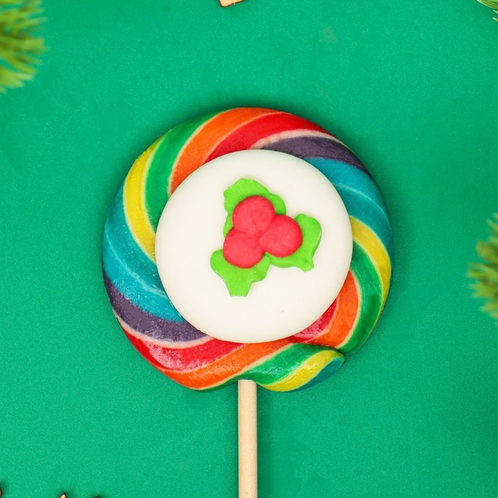 Новый год. Карамель леденцовая на палочке Новый год. Карамель леденцовая на палочке "Новогодний микс", 30 г