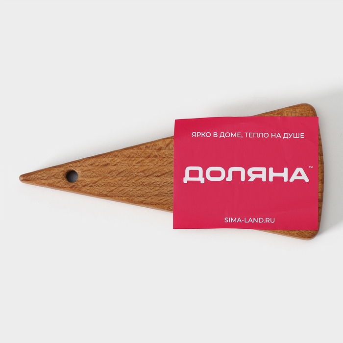 Доска разделочная для сыра, 15×7×1,6 см, цельный бук Доска разделочная для сыра, 15×7×1,6 см, цельный бук