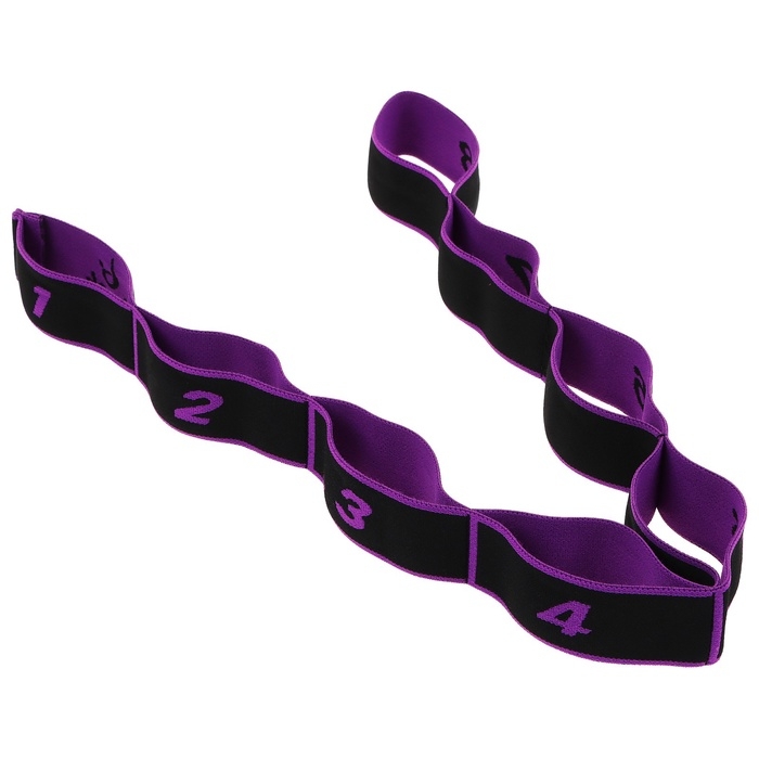 Эспандер-лента Sangh, эластичная, с захватами, 90х4 см, цвет МИКС Эспандер-лента Sangh, эластичная, с захватами, 90х4 см, цвет МИКС