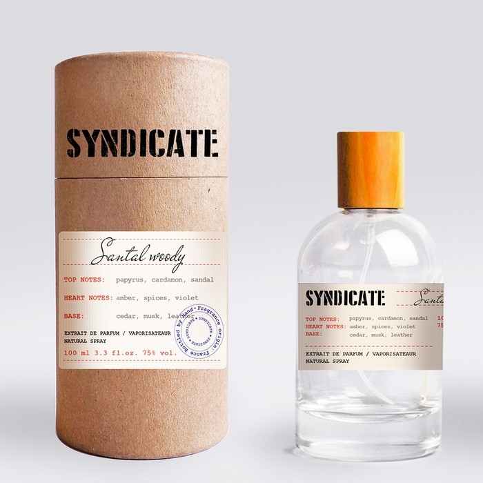 Парфюмерная вода SYNDICATE Santal woody, 100 мл Парфюмерная вода SYNDICATE Santal woody, 100 мл