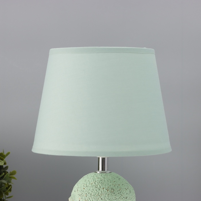 Лампа настольная Лампа настольная "Лимон" 1х40Вт Е14 мятный 20х20х34см