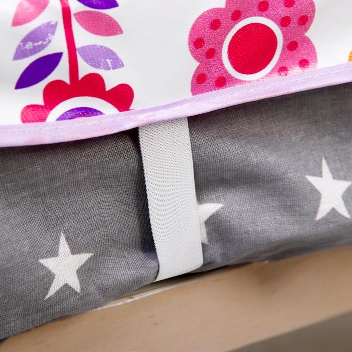 Клеёнка с ПВХ-покрытием, 70х100 см, на резинке, цвета МИКС Клеёнка с ПВХ-покрытием, 70х100 см, на резинке, цвета МИКС