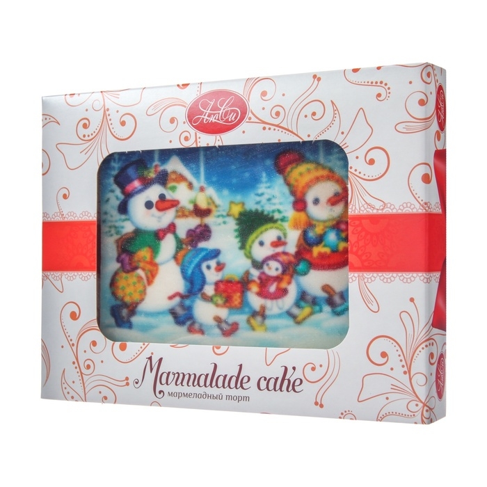 Новый год. Мармеладный торт "Новый год", МИКС, 350 г