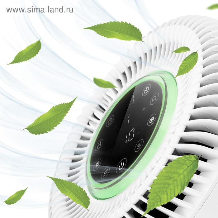 Очиститель воздуха Kitfort КТ-2813, 20 Вт, 200 м3/ч, до 25 м2, ионизация, белый Очиститель воздуха Kitfort КТ-2813, 20 Вт, 200 м3/ч, до 25 м2, ионизация, белый