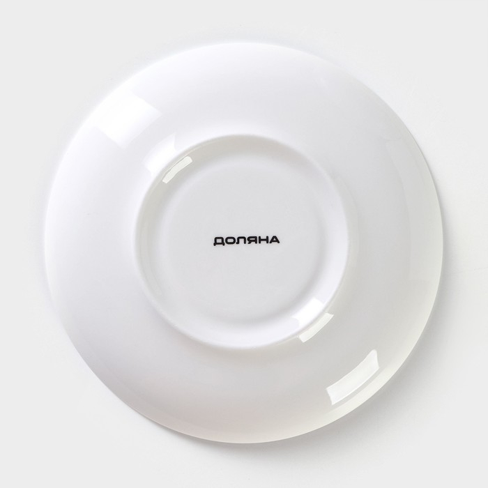 Чайная пара фарфоровая Доляна «Зайка», 2 предмета: чашка 250 мл, блюдце d=15 см, цвет белый Чайная пара фарфоровая Доляна «Зайка», 2 предмета: чашка 250 мл, блюдце d=15 см, цвет белый