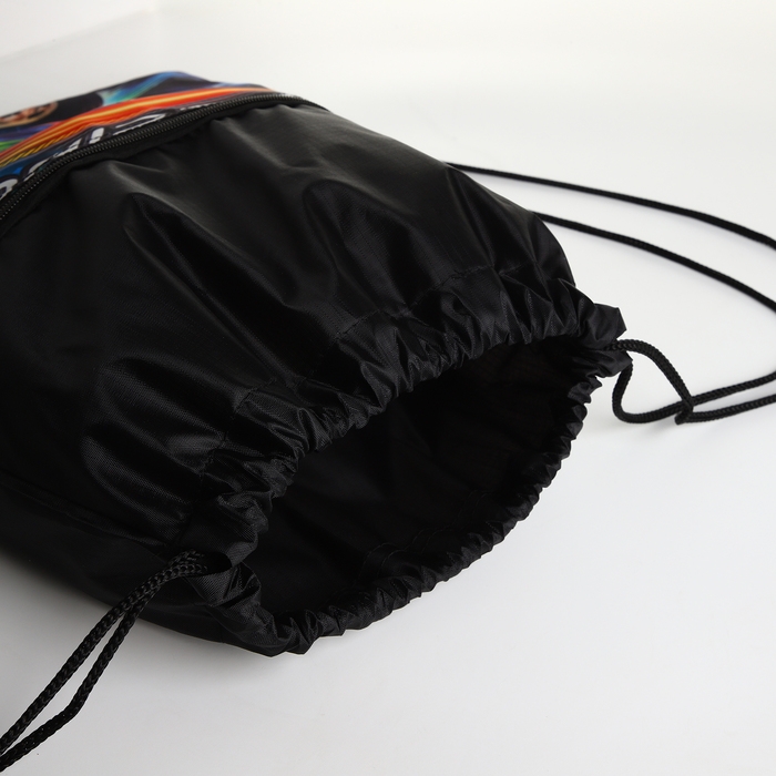 Мешок для обуви на шнурке, цвет чёрный Мешок для обуви на шнурке, цвет чёрный