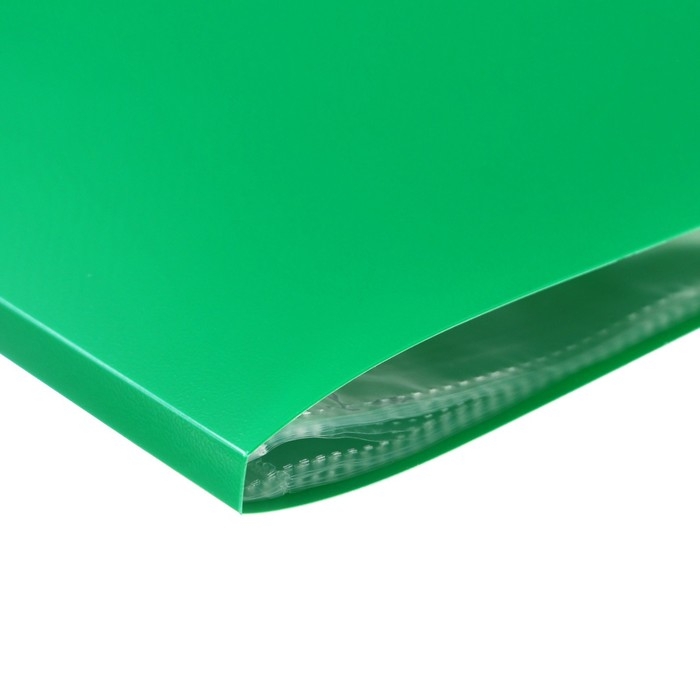 Папка с 20 вкладышами А5, 500 мкм, Calligrata, текстура Папка с 20 вкладышами А5, 500 мкм, Calligrata, текстура "песок", зеленая