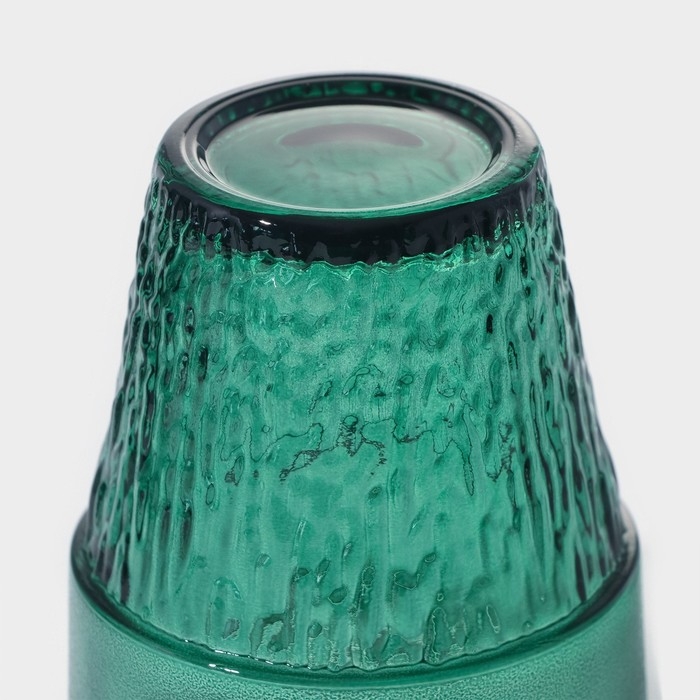 Набор стаканов стеклянных «Green Tree», 200 мл, 4 шт, цвет зелёный Набор стаканов стеклянных «Green Tree», 200 мл, 4 шт, цвет зелёный