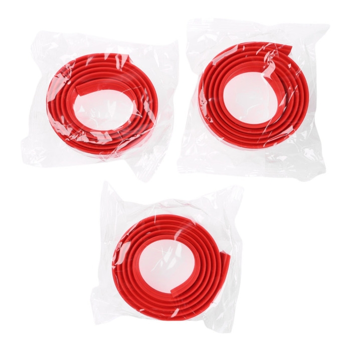 Набор накладок антискользящих 3шт., 100см/3см, красные Набор накладок антискользящих 3шт., 100см/3см, красные