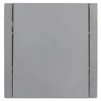 FORTE&PIANO Выключатель 1-клавишный 10А FP501 сталь IEK