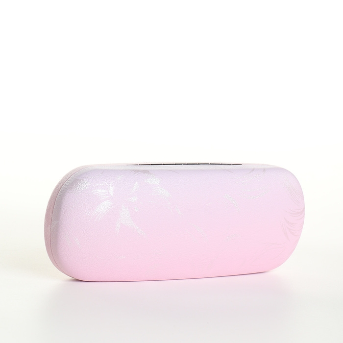 Футляр для очков на хлопушке, длина 16 см, цвет розовый Футляр для очков на хлопушке, длина 16 см, цвет розовый