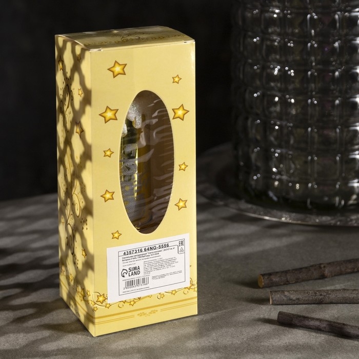 Светодиодная фигура «Свеча со снеговиком» 7 × 20 × 7 см, пластик, батарейки АААх2 (не в комплекте), свечение тёплое белое Светодиодная фигура «Свеча со снеговиком» 7 × 20 × 7 см, пластик, батарейки АААх2 (не в комплекте), свечение тёплое белое