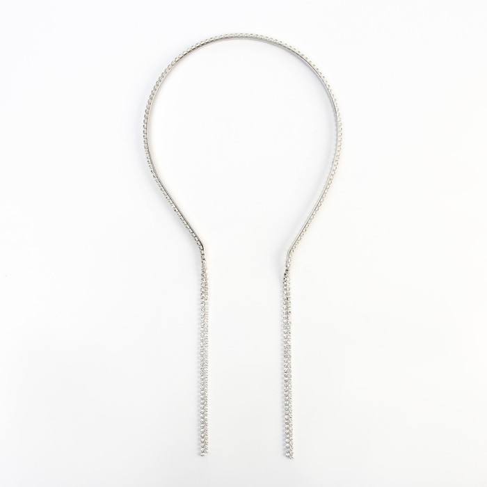 Ободок для волос со стразами «Ты прекрасна» 0.5 х 12 х 21 см Ободок для волос со стразами «Ты прекрасна» 0.5 х 12 х 21 см