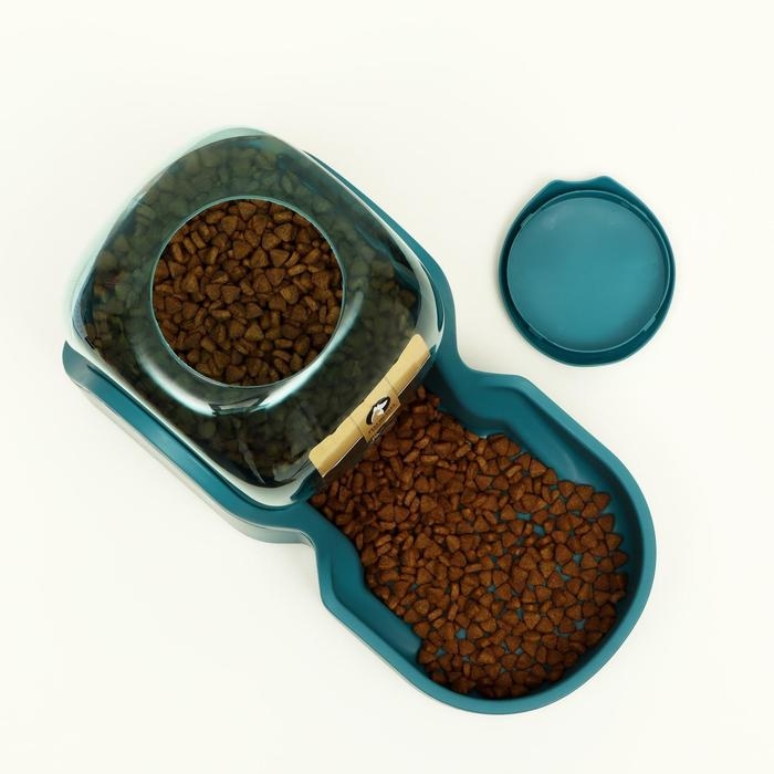 Автокормушка  Автокормушка "Пижон Premium",  контейнер 3,5 л, зелёная