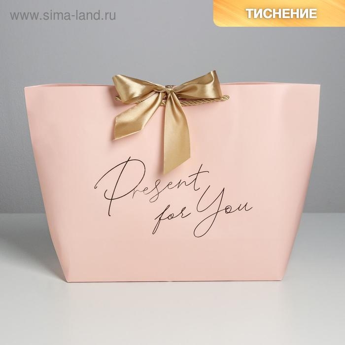 Пакет подарочный, упаковка, «Present for you», 30 х 27.5 х 12 см Пакет подарочный, упаковка, «Present for you», 30 х 27.5 х 12 см