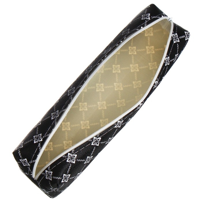 Пенал школьный на молнии Пенал школьный на молнии "Классика" Calligrata, черный