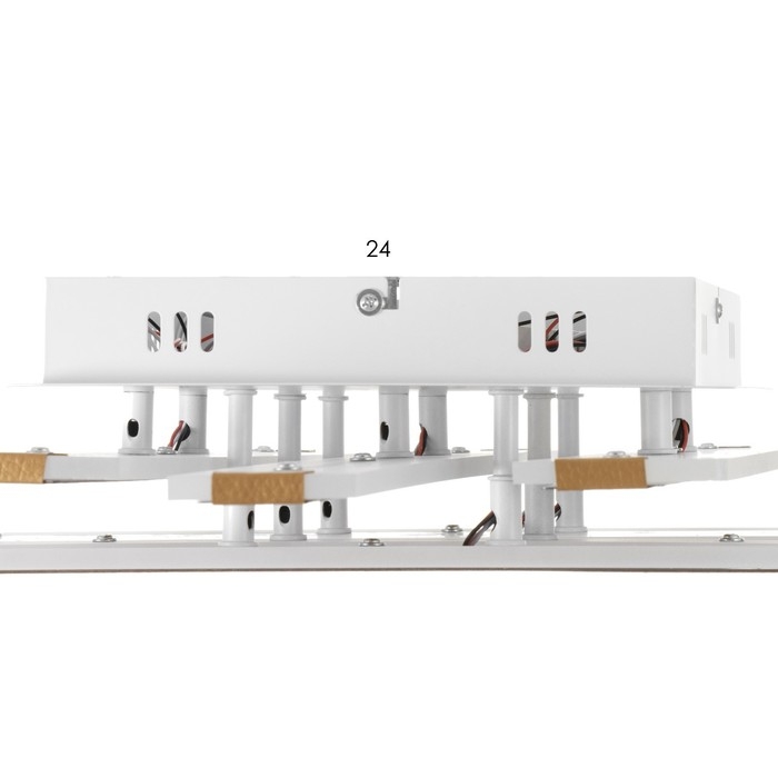 Люстра с ПДУ Люстра с ПДУ "Джема" LED 160Вт 3000-6000Вт RGB золото 70х70х12см BayerLux