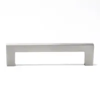 Ручка-скоба CAPPIO SQUARE RSC007, алюминий, м/о 96 мм, цвет серебро