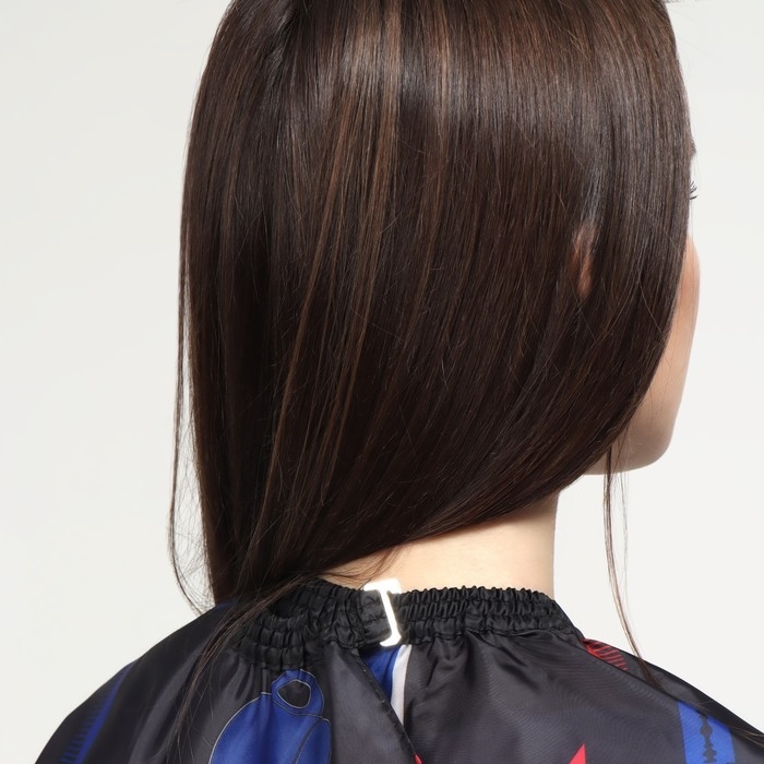 Пеньюар парикмахерский, цвет чёрный Пеньюар парикмахерский, цвет чёрный