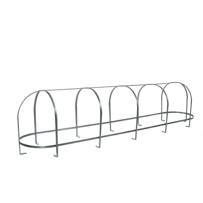 Парник, длина 5 м, оцинкованный профиль из 5 дуг, спанбонд 65 г/м², «Агрощит» Парник, длина 5 м, оцинкованный профиль из 5 дуг, спанбонд 65 г/м², «Агрощит»